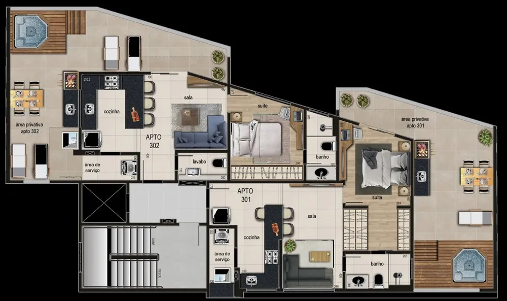 Apartamento, 1 quarto, 75 m² - Foto 4