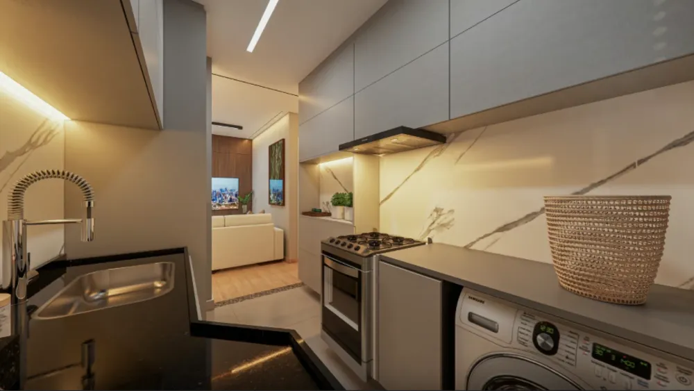 Apartamento, 2 quartos, 43 m² - Foto 3