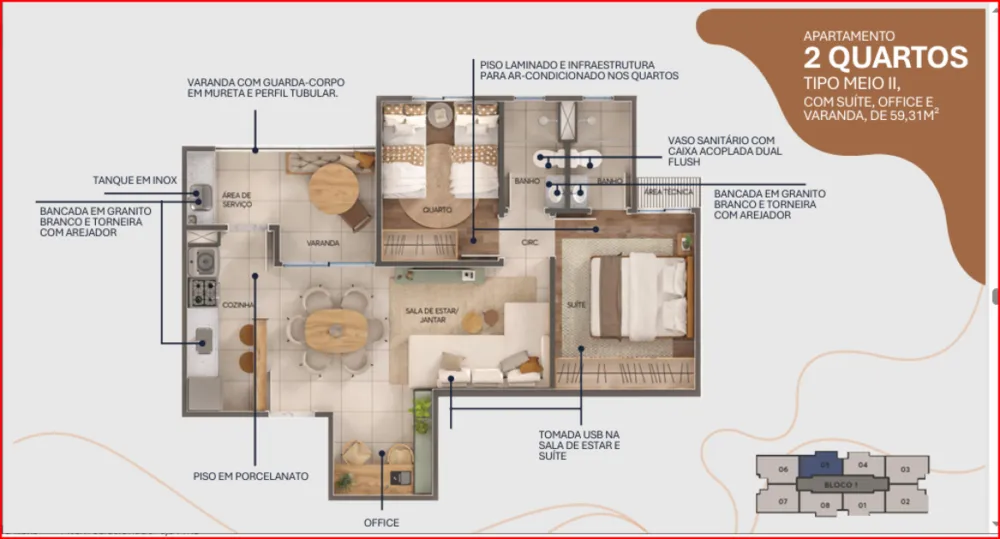 Apartamento, 3 quartos, 91 m² - Foto 18