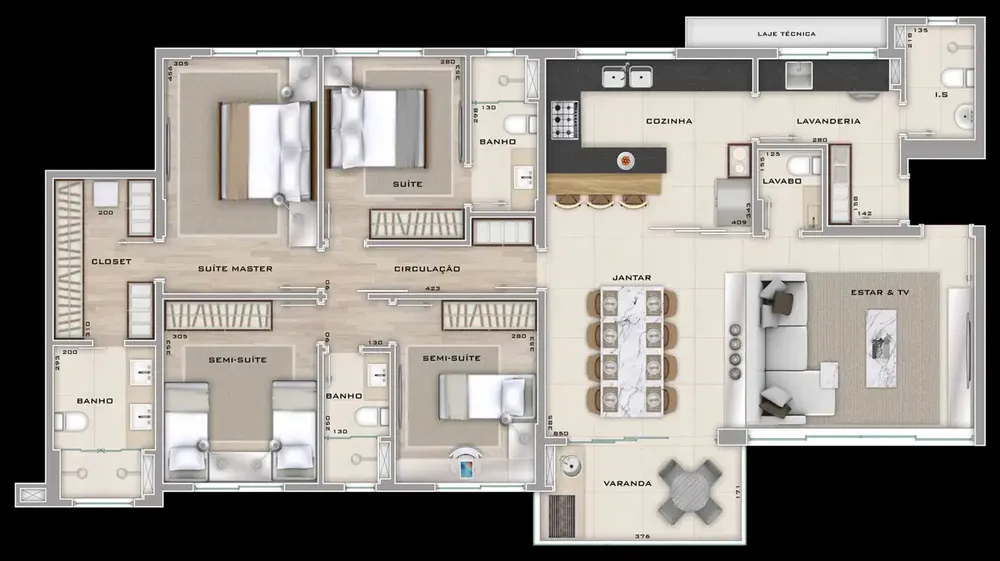 Apartamento, 4 quartos, 139 m² - Foto 17