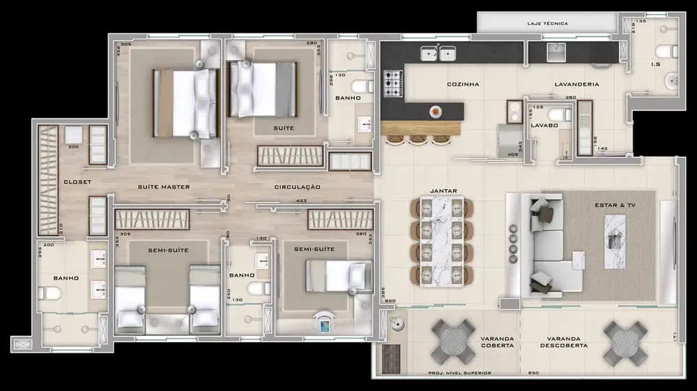 Apartamento, 4 quartos, 139 m² - Foto 12