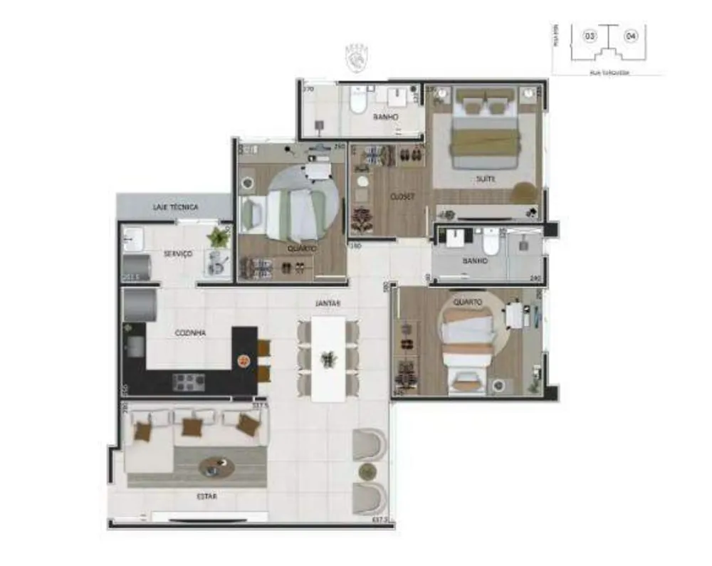 Apartamento, 3 quartos, 85 m² - Foto 19