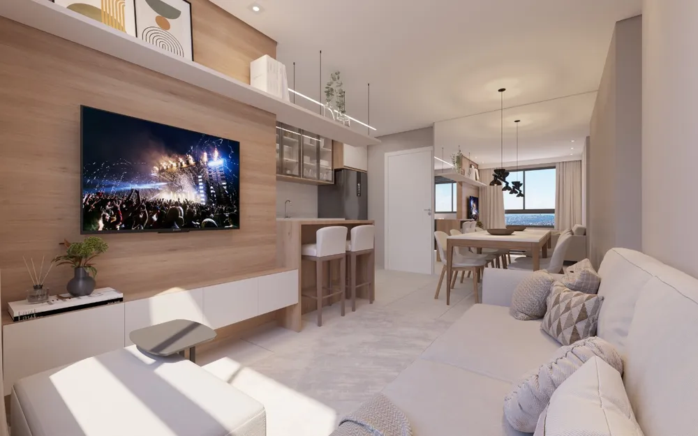 Apartamento, 2 quartos, 53 m² - Foto 1