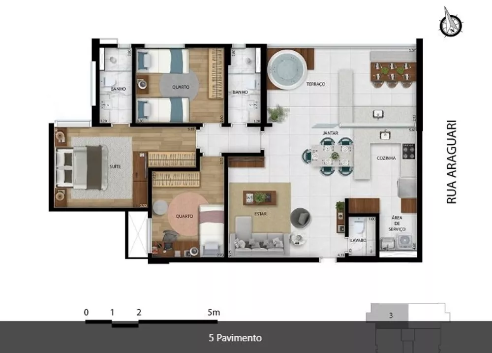 Apartamento à venda com 2 quartos, 1200m² - Foto 28