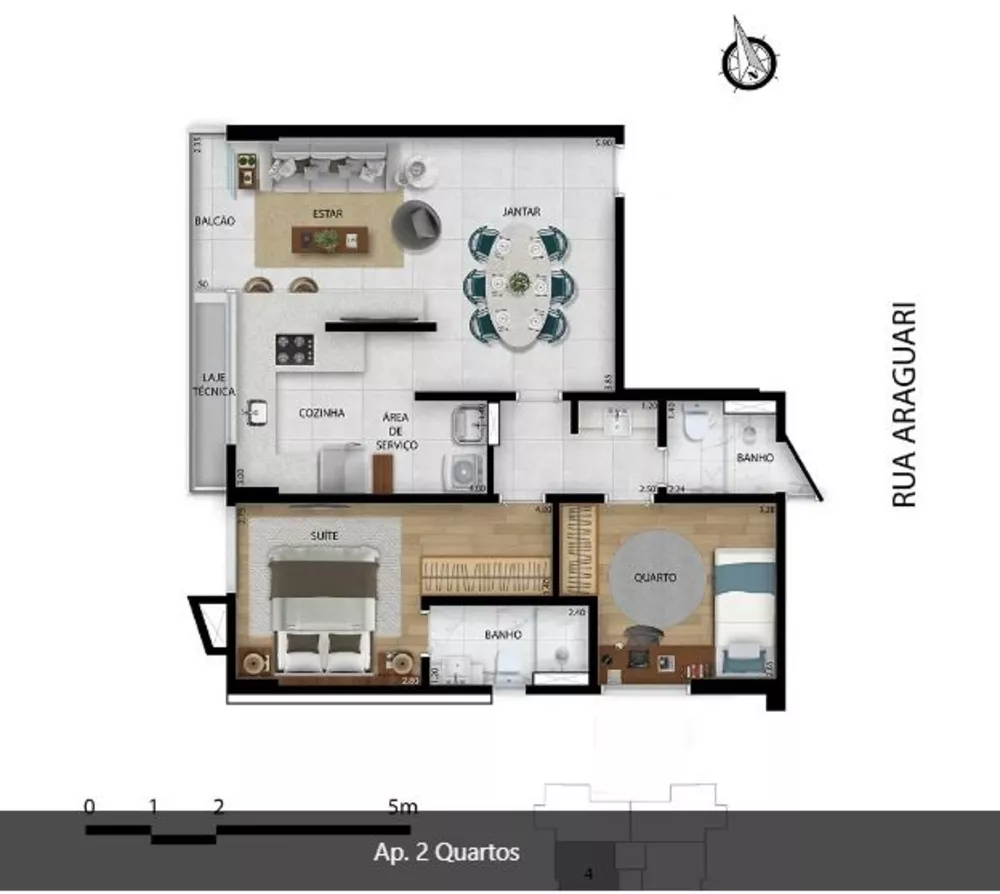 Apartamento à venda com 2 quartos, 1200m² - Foto 31