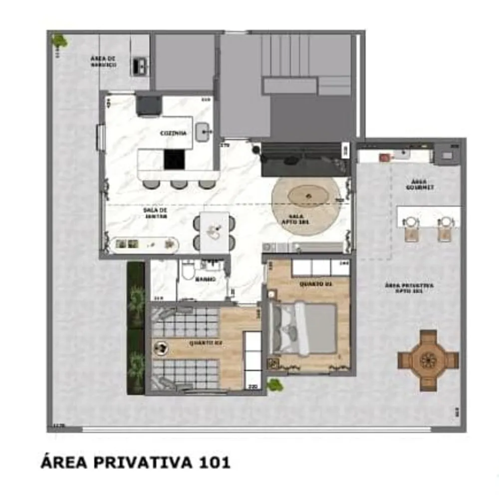 Apartamento, 2 quartos, 107 m² - Foto 12