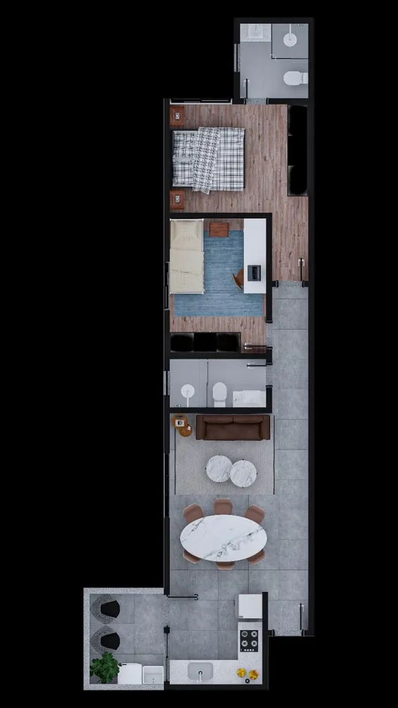 Apartamento, 2 quartos, 95 m² - Foto 7