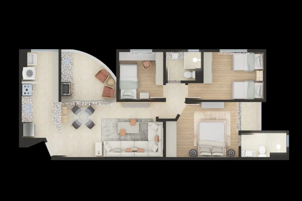 Apartamento, 3 quartos, 79 m² - Foto 12