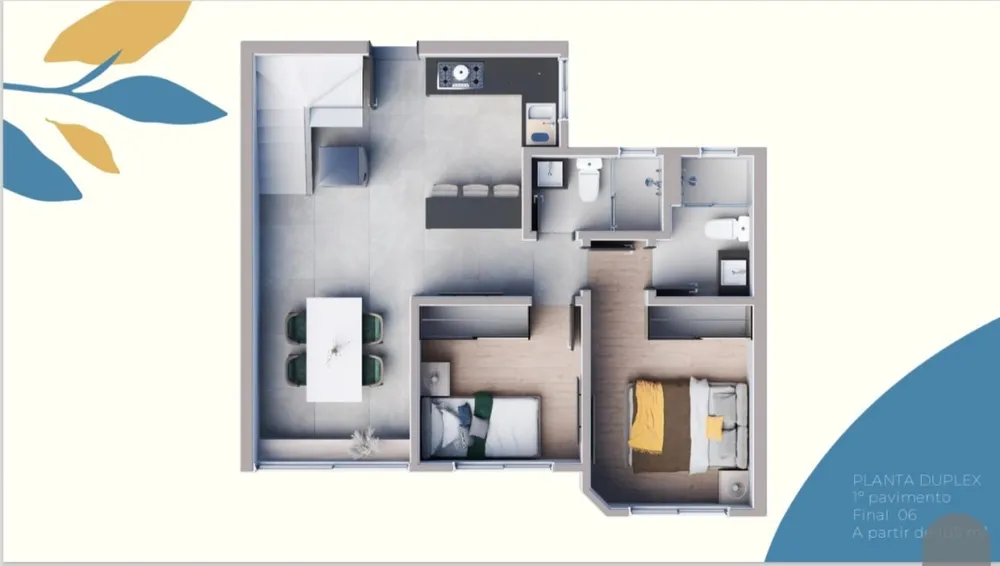 Apartamento, 2 quartos, 55 m² - Foto 17