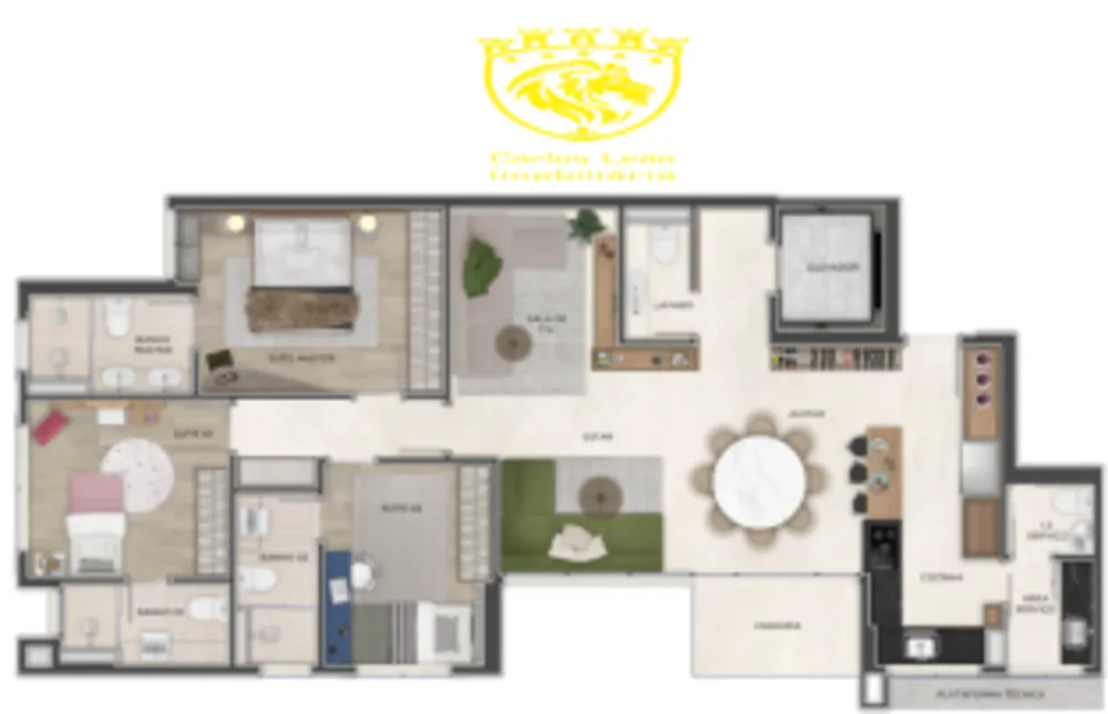Apartamento, 3 quartos, 116 m² - Foto 6