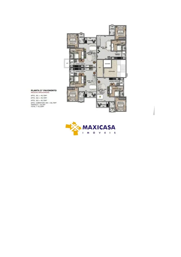 Apartamento, 3 quartos, 93 m² - Foto 5