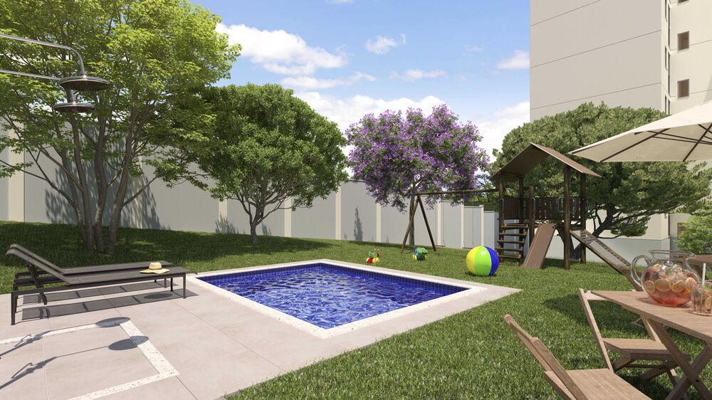 Apartamento à venda com 2 quartos, 46m² - Foto 3