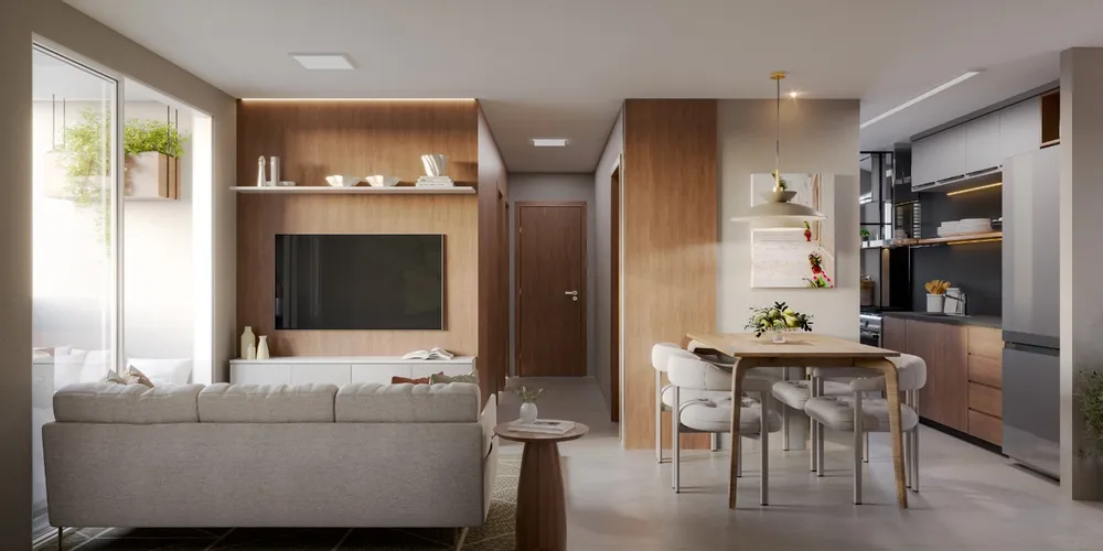 Apartamento, 2 quartos, 51 m² - Foto 2