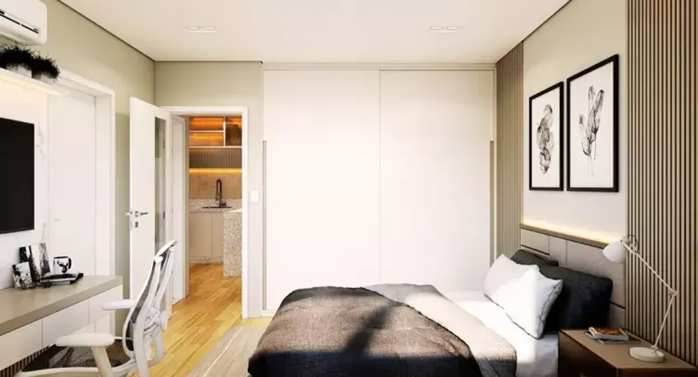 Apartamento, 1 quarto, 35 m² - Foto 3