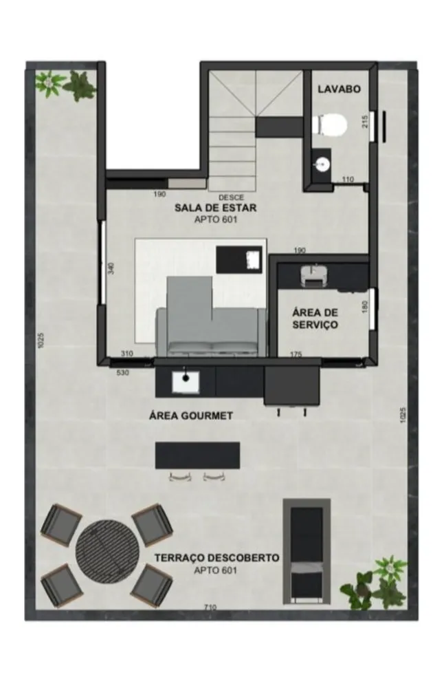 Cobertura, 3 quartos, 140 m² - Foto 4