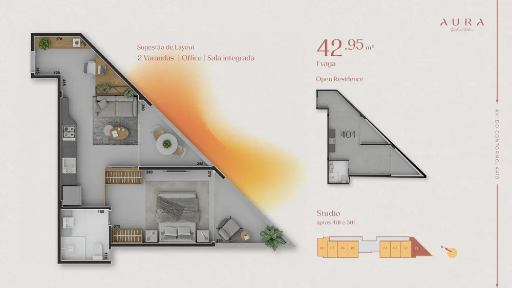 Loja-Salão, 69 m² - Foto 6
