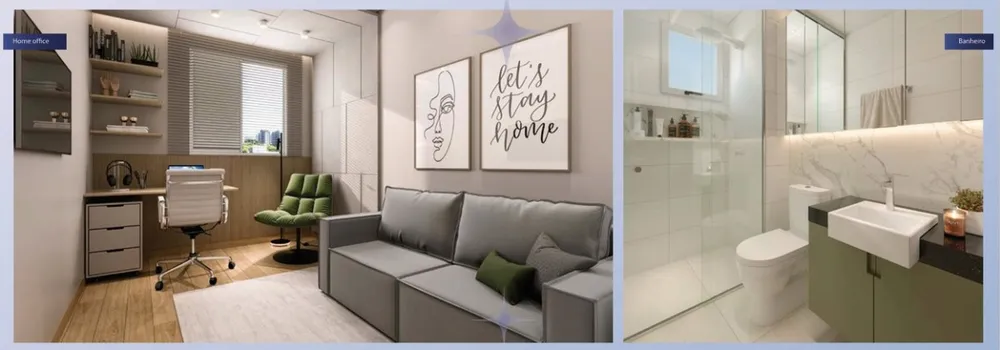 Apartamento, 2 quartos, 54 m² - Foto 2