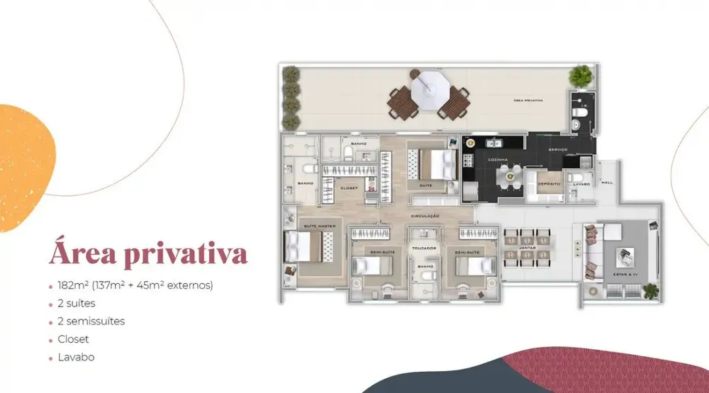 Apartamento, 4 quartos, 140 m² - Foto 6