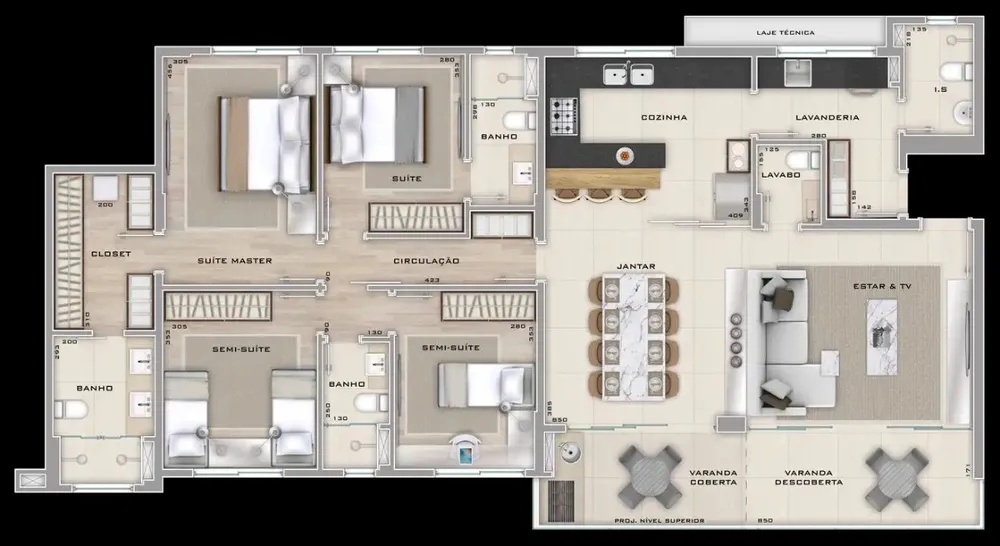 Apartamento, 4 quartos, 140 m² - Foto 5