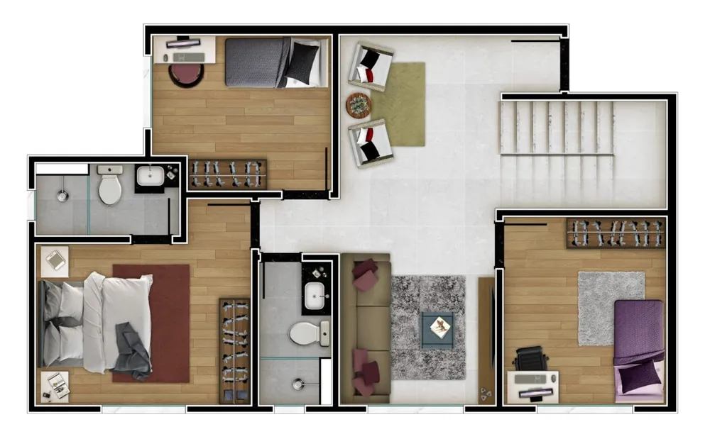 Cobertura, 3 quartos, 123 m² - Foto 10