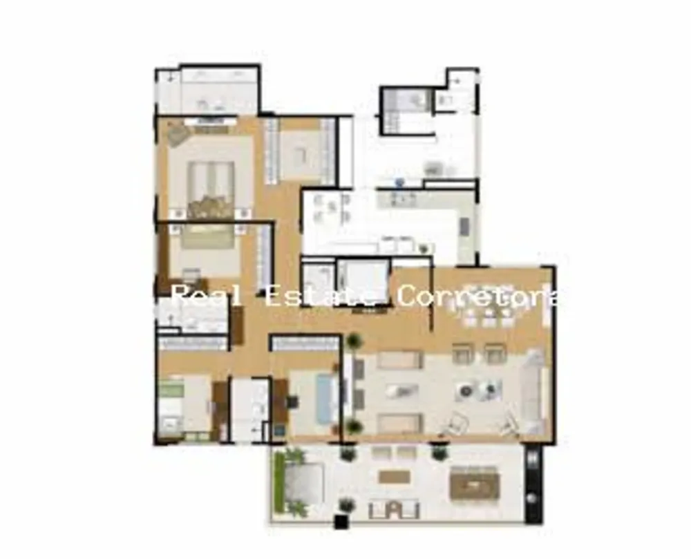 Apartamento, 3 quartos, 186 m² - Foto 7