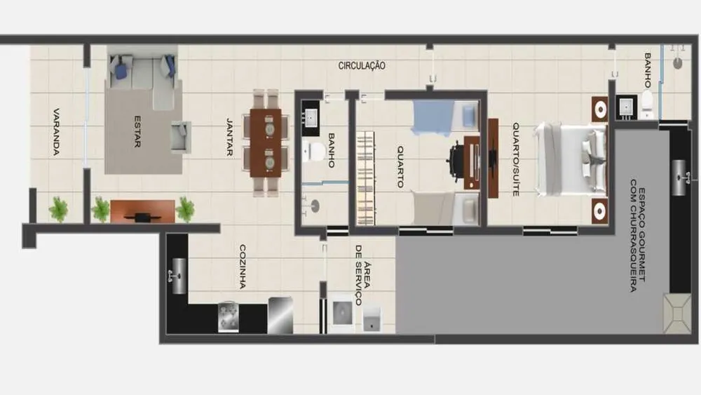 Casa, 2 quartos, 80 m² - Foto 11