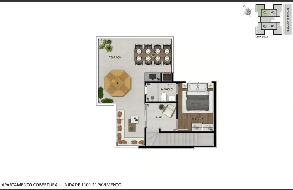 Apartamento, 2 quartos, 53 m² - Foto 5