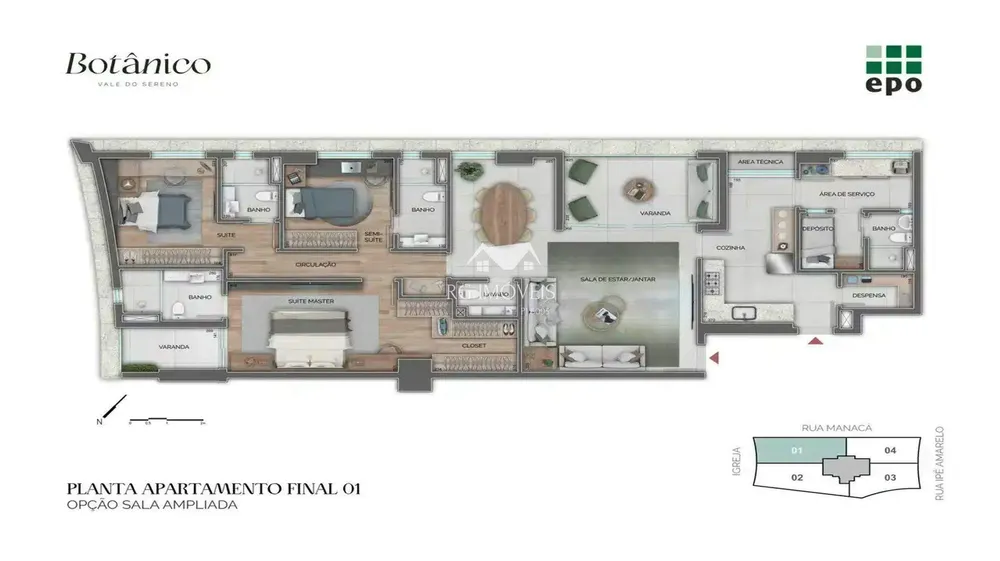 Apartamento, 3 quartos, 128 m² - Foto 16