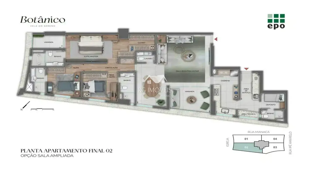 Apartamento, 3 quartos, 128 m² - Foto 22
