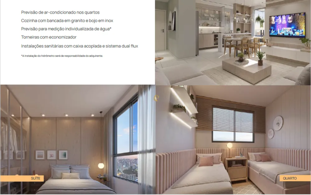 Apartamento, 2 quartos, 59 m² - Foto 3