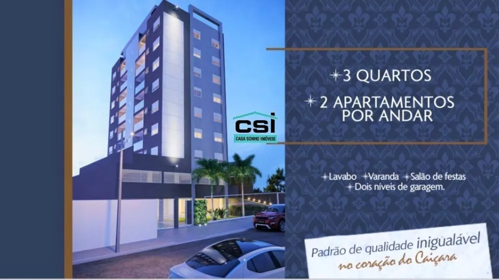 Apartamento à venda com 3 quartos, 85m² - Foto 1