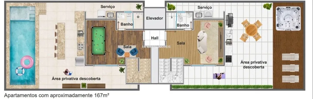 Apartamento, 3 quartos, 167 m² - Foto 7