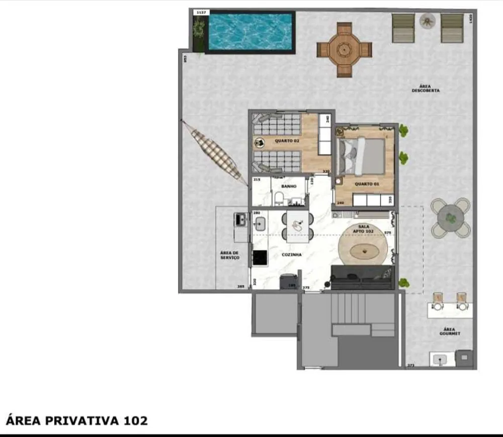 Apartamento, 2 quartos, 139 m² - Foto 12