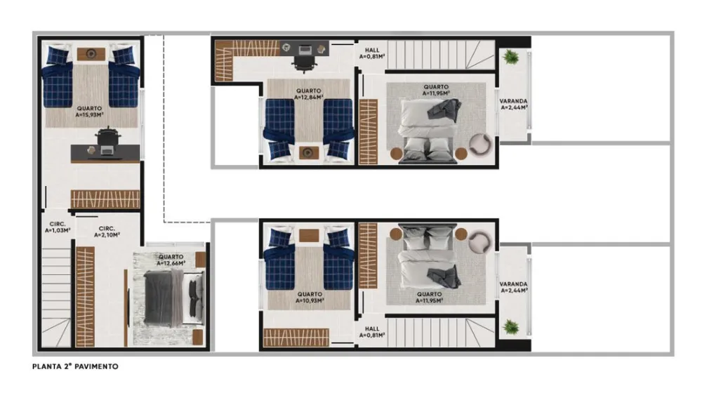 Casa, 2 quartos, 58 m² - Foto 4