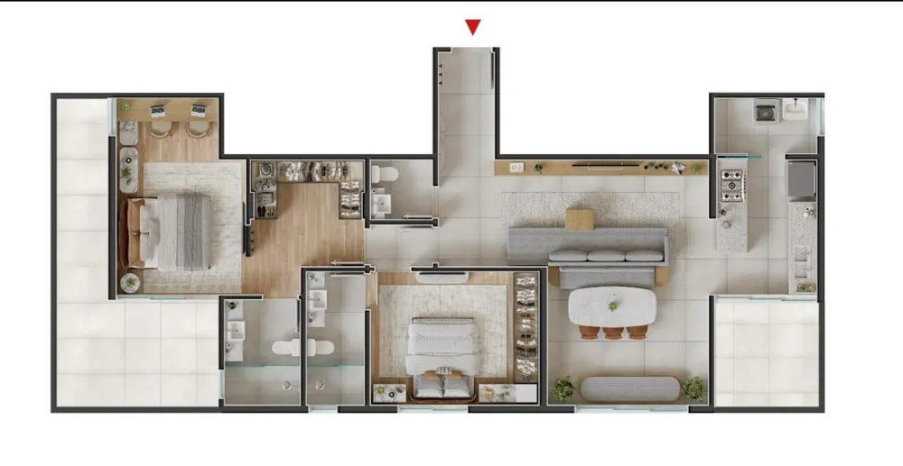 Apartamento, 3 quartos, 98 m² - Foto 12