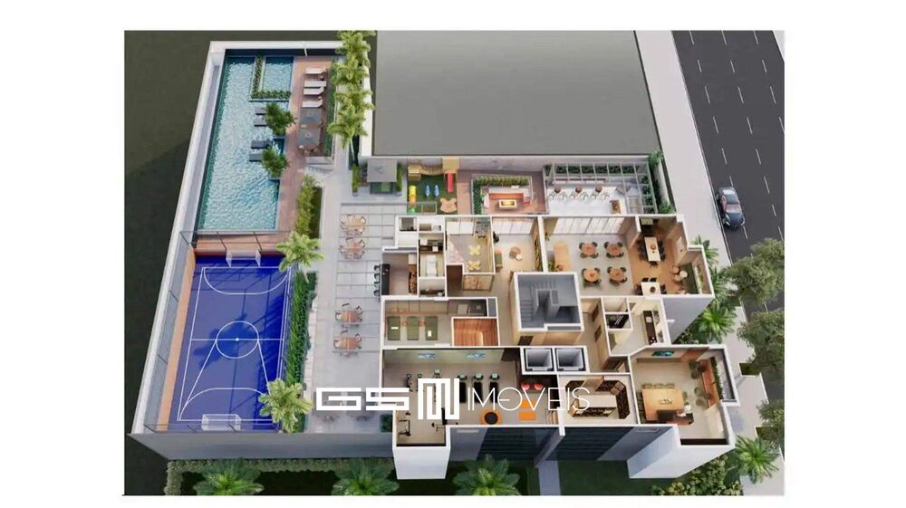Apartamento à venda com 3 quartos, 83m² - Foto 3