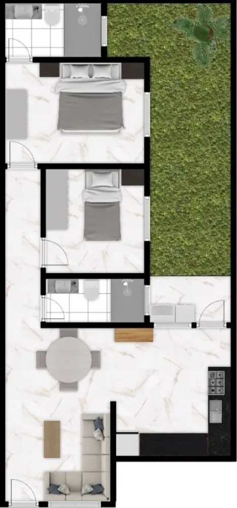 Apartamento, 2 quartos, 81 m² - Foto 12