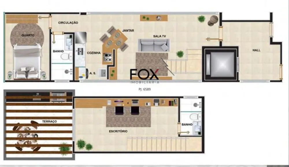 Cobertura, 2 quartos, 102 m² - Foto 9