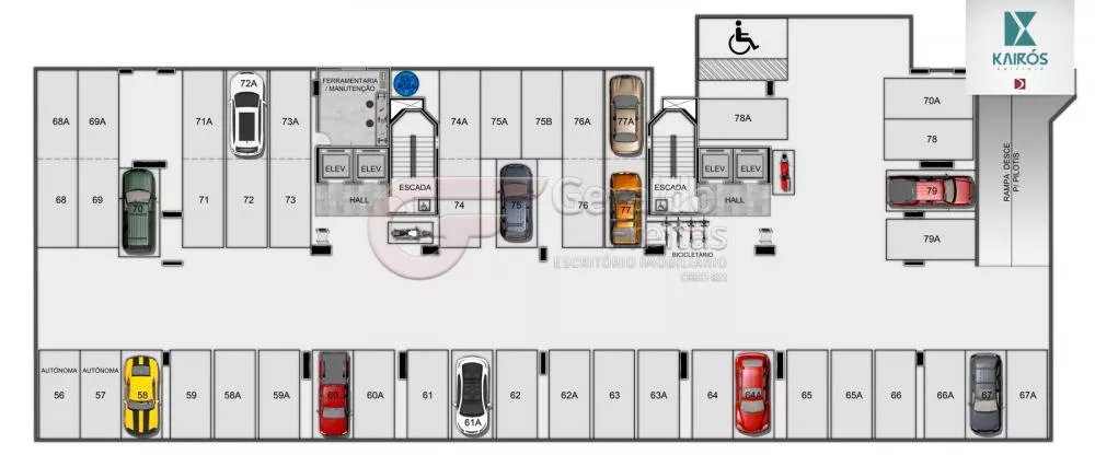 Apartamento à venda com 3 quartos, 87m² - Foto 2