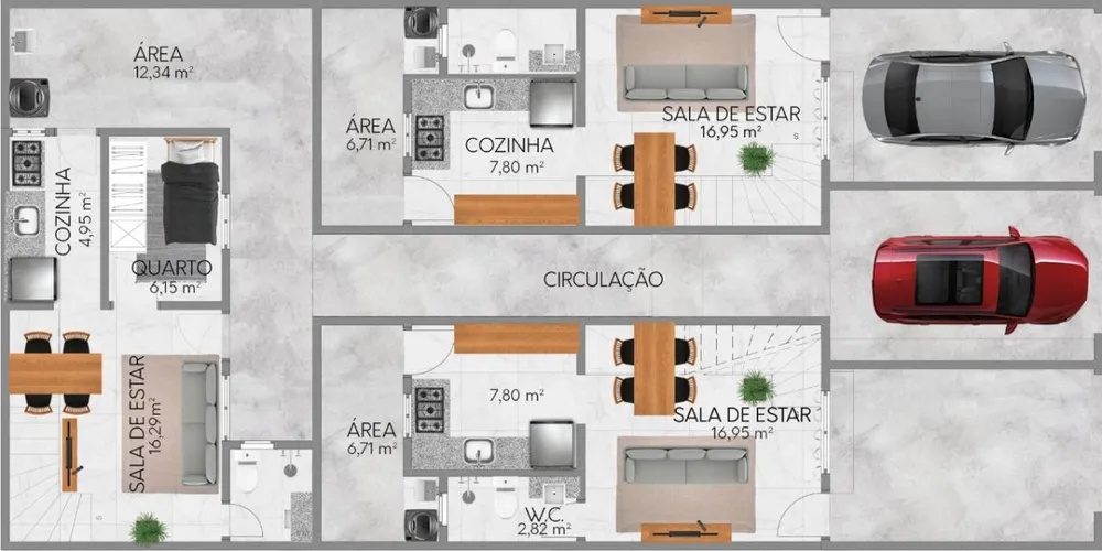 Casa, 2 quartos, 60 m² - Foto 4