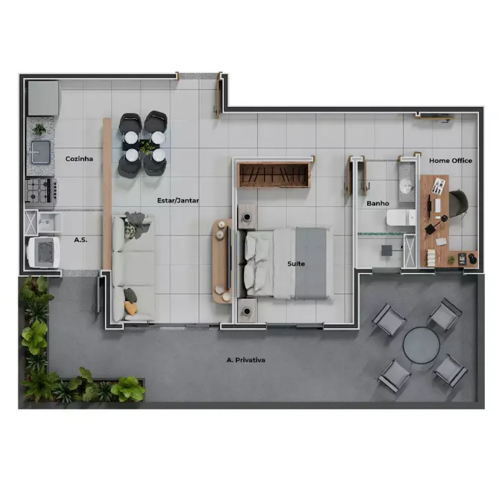 Apartamento, 2 quartos, 69 m² - Foto 5