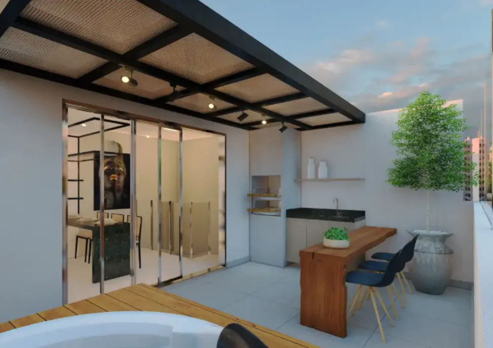Cobertura, 1 quarto, 75 m² - Foto 2