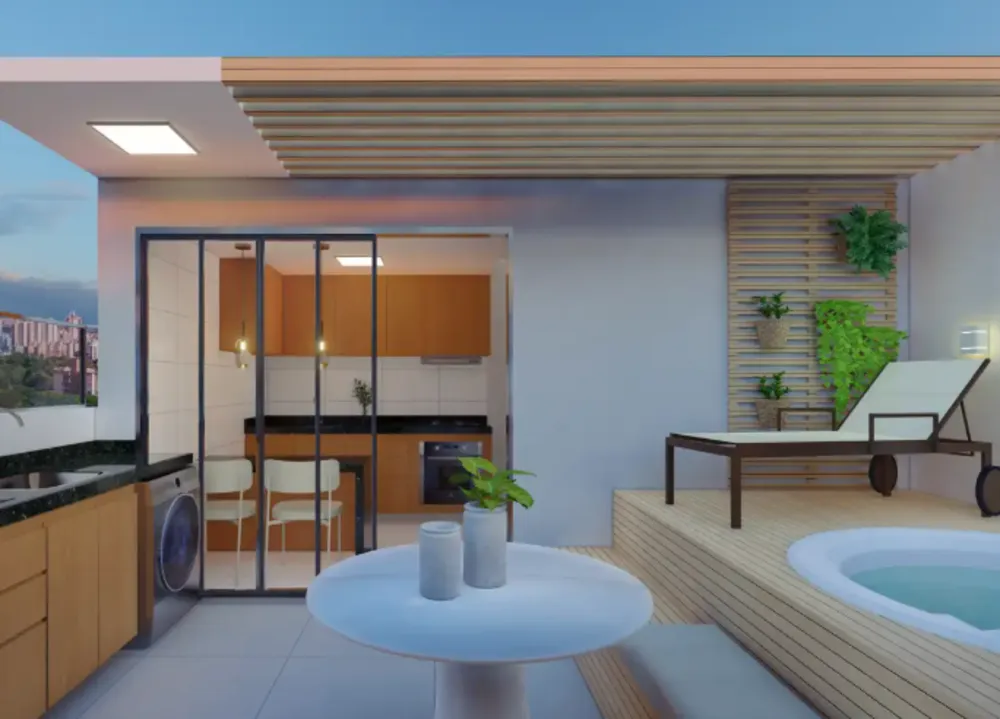 Cobertura, 1 quarto, 75 m² - Foto 4