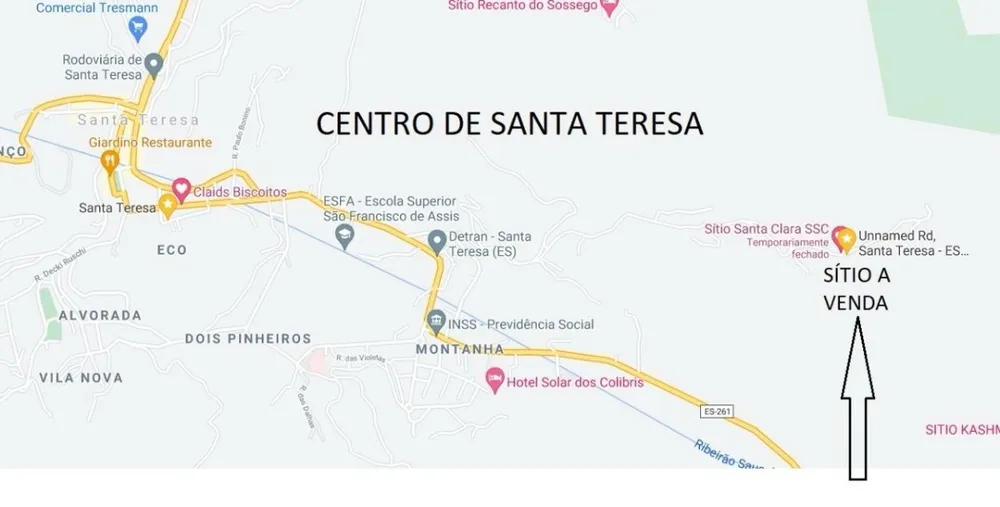Sítio, 1 quarto, 11 hectares - Foto 1