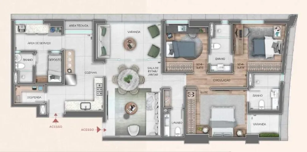 Apartamento, 4 quartos, 162 m² - Foto 19