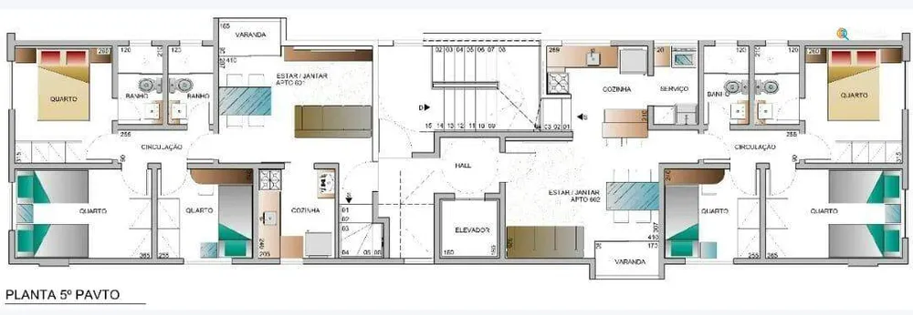 Cobertura, 3 quartos, 93 m² - Foto 4
