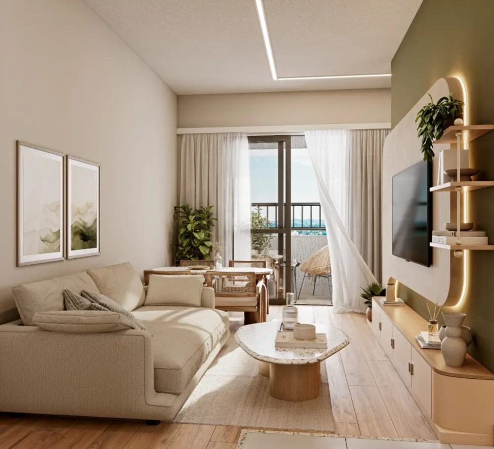 Apartamento, 2 quartos, 46 m² - Foto 3