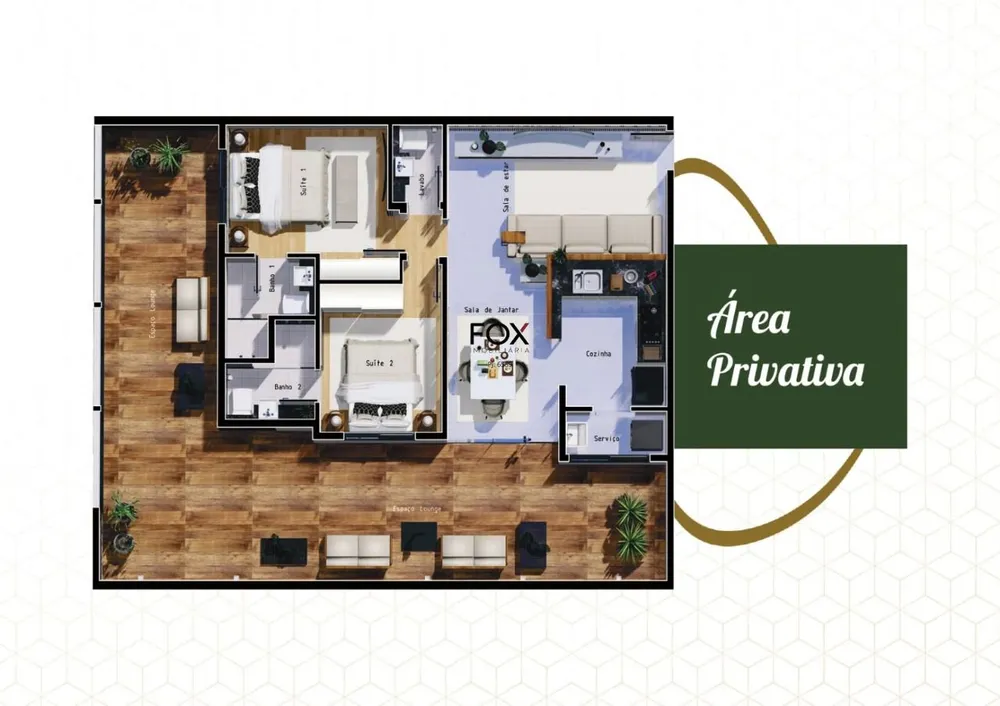 Apartamento, 2 quartos, 105 m² - Foto 6
