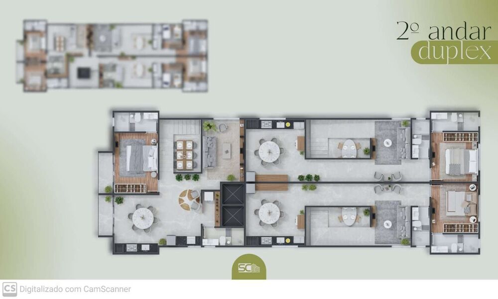 Apartamento à venda com 2 quartos, 78m² - Foto 2