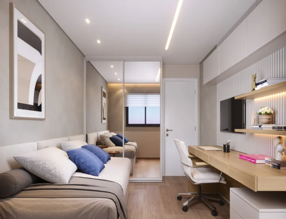 Apartamento, 1 quarto, 32 m² - Foto 3